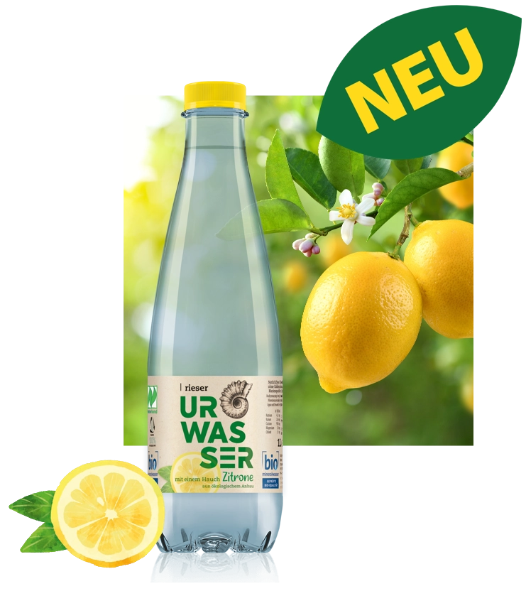 rieser URWASSER Zitrone rieser URWASSER Zitrone